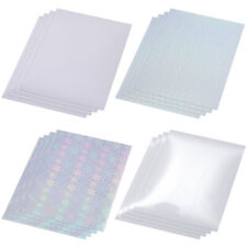 5PC A4 Printable Vinyl Sticker Paper Waterproof Rainbow DIY Inkjet Laser Printer picture