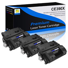 3x High Yield CE390X 90X Toner Black Compatible For HP M4555 M4555h M4555fskm  picture