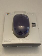 Microsoft Wireless Mobile Mouse 1850 (Purple) - Brand New picture