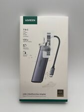 Ugreen USB C Hub, 7-in-1 4K HDMI Multiport CM195 Gbps Ethernet 100W picture