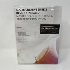 New Adobe Creative Suite 3 Design Standard for MAC  Brand-new Sealed W/adobe 8 picture