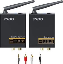 YMOO 2.4Ghz Wireless Audio Transmitter Receiver, 48kHz/24bit HiFi Audio picture