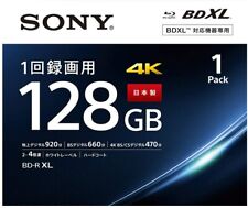 Sony 128Gb BD-R XL Printable Blu-ray Disc 4x Blank Disc Japan | 1 3 5 10 25 LOT picture