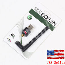 Mini 150M USB WiFi Wireless LAN Adapter 802.11 n/g/b Adapter With Antenna US picture