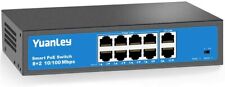 YUANLEY 10PORT (8POE, 2UPLINK) SMART SWITCH picture