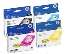 Genuine Epson 44 Ink Cartridge 4-Pack for Stylus C64 C66 CX4600 CX6400 CX6600 picture