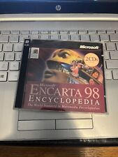 Microsoft Encarta 98 Encyclopedia PC CD-ROM Software for Windows picture
