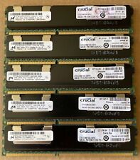 5x CRUCIAL CT51272BB1339  PC3-10600R DDR3 1333 4GB ECC REG FOR SERVER ONLY picture