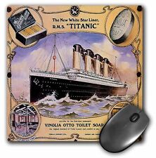 3dRose Vintage White Star Line Titanic Vinolia Otto Toilet Soap Advertising Post picture