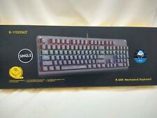 E-YOOSO K-600 Typewriter Keyboard, Retro Mechanical Keyboard Typewriter Style... picture