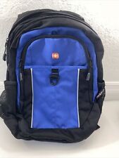 Swiss Gear Airflow Laptop Backpack Blue With Black Trim- great condition picture