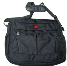 Swiss Gear Computer Laptop Briefcase Carry On Shoulder Bag Black picture