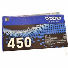 NEW Genuine OEM Brother 450 TN450 High Yield Toner Cartridge Black, Sealed picture