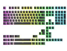 Ranked Pudding v2 PBT Keycaps | 145 Double Shot Translucent ANSI US & ISO Lay... picture