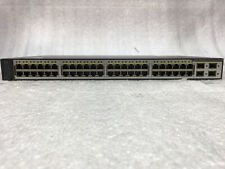 Cisco Catalyst WS-C3750V2-48PS-S V03 48 Ports PoE Ethernet Network Switch picture