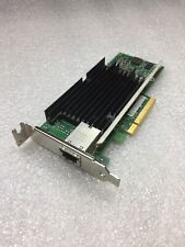 Dell Intel X540-T1 X540T1 CONVERGED 10G PCI-E 2X Ethernet Network Adapter Low picture