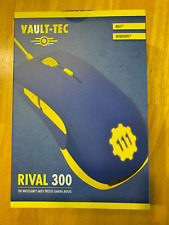 SteelSeries Fallout 4 VAULT-TEC Rival 300 Blue/Yellow Gaming Mouse  NEW picture