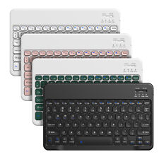 LED Rechargeable Smart Wireless Bluetooth Keyboard For Android Windows IOS Mac picture