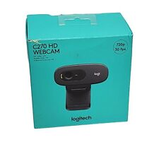 Logitech C270 HD Webcam Video Calls High Definition 720p Built-In Mic BRAND NEW picture