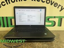 (Lot of 2) HP ZBook 17 G4 i7-7820HQ 2.9GHz 16GB 256GB SSD picture