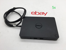 LOT OF 5 K17A WD15 DELL USB-C Docking Station K17A001 HDMI NO POWER ADAPTER picture