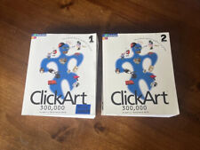 Broderbund ClickArt 300,000 with User's Manual  1 And 2 picture