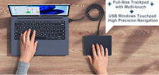 Upgraded Wired Trackpad Touchpad, w/ Tempered Glass, Multi-Touch, (Model MOS400) picture