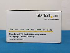 StarTech.COM TB3DK2DPPD Thunderbolt 3 Dock DisplayPort Docking Station +AC picture