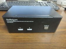 StarTech.com  (SV231DPDDUA) 2-Ports Dual DisplayPort USB KVM Switch Audio/US Hub picture