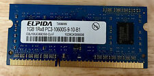 1GB ELPIDA DDR3-1333 PC3-10600S SODIMM NON-ECC MEMORY EBJ10UE8BDS0-DJ-F -TESTED picture