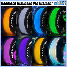 Geeetech Luminous PLA 3D Printer Filament 1kg 1.75mm Multicolor Glow in Dark US picture