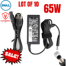 10xGenuine DELL 65W AC Adapter Charger 19.5V 3.34A 7.4x5mm Barrel Tip LA65NS2-01 picture