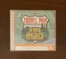 Travel Map of North America (Vintage PC CD-ROM, 1998) picture
