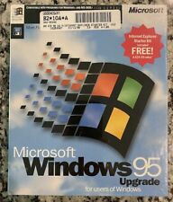 New Factory Sealed Microsoft Windows 95 Upgrade OS 3.5 Inch Floppy Disks picture