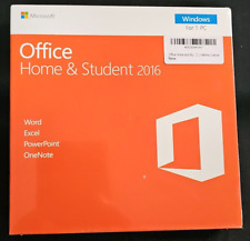 Microsoft Office Home & Student 2016 1 User PC Key Card Lifetime Lic. Sealed picture