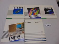 VINTAGE B SYSTEM COMPUTER BABY STYLE USER'S GUIDE LOT LEADING TECHNOLOGY RARE  picture