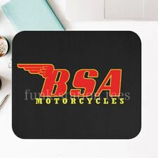 BSA Motorcycles Logo British Classic Black Mouse Pad Desk Mat Gaming Mouse Pad picture