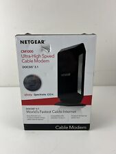 NETGEAR CM1000 DOCSIS 3.0 & 3.1 Cable Modem WITH Power ADAPTER New picture