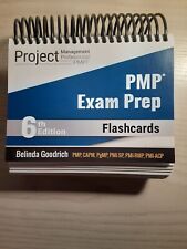 PMP Exam Prep Flashcards 6th ed. by Belinda Goodrich picture