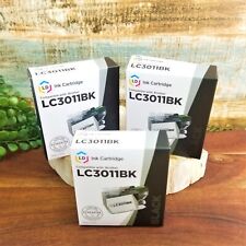 LD Compatible Replacements for Brother LC3011 / LC3011BK Black Ink 3-Pack picture