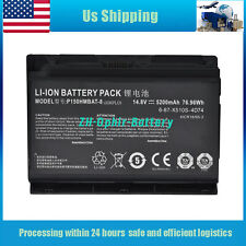 Genuine P150HMBAT-8 battery For Clevo P150SM P170SM P151S Sager NP8268 NP8150 picture