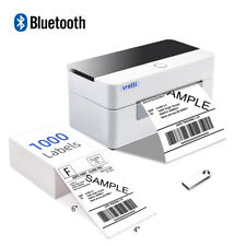 VRETTI Bluetooth Thermal Shipping Label Printer w/1000 Labels For UPS USPS FedEx picture