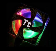 NEW Thermaltake Fireball 80mm EL & LED Fan Blue Green Red LEDs A1654 picture
