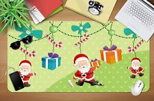 3D Santa Claus Gift 43 Christmas Non-slip Office Desk Mat Keyboard Pad Game Zoe picture