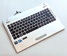☆ Samsung NP-Q330 Laptop Series Silver Palmrest + Nordic Keyboard + Power Jack picture