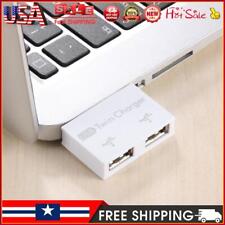 Male to Twin Female Charger Dual 2 Port USB DC 5V Charging Splitter Hub Adapter picture