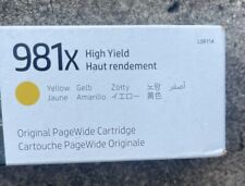 HP 981X Genuine Yellow Ink Cartridge (L0R11A) picture