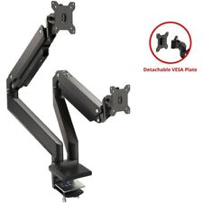 SIIG Dual Monitor Heavy-Duty Premium Aluminum Gas Spring Desk Mount - up to 43 picture