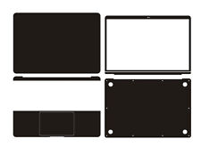 Carbon fiber Laptop Sticker Skin Cover for Macbook air M1 2020 A2337 A2179 13.3