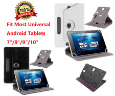 Folio Leather Case stand Cover Fits Universal Android Tablet PC 7